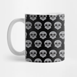 Little Grey Skulls Mug